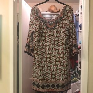 Fun print dress from franchescas
